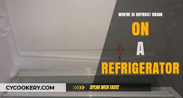 Locate Your Fridge's Defrost Drain: A Quick Guide to Finding It