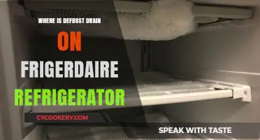 Locate the Defrost Drain on Your Frigidaire Refrigerator Easily