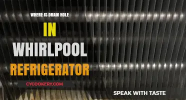 Finding the Drain Hole in Your Whirlpool Refrigerator: A Quick Guide