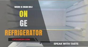 Locate the Drain Hole on Your GE Refrigerator: A Quick Guide