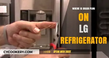 Finding the Drain Plug on Your LG Refrigerator: A Quick Guide