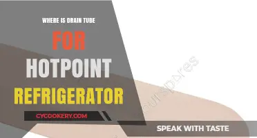 Finding the Drain Tube in Your Hotpoint Refrigerator: A Quick Guide