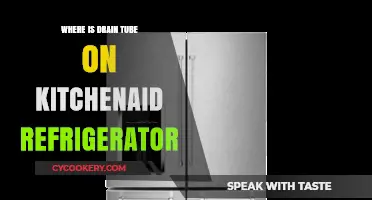 Locating the Drain Tube on Your KitchenAid Refrigerator: A Guide