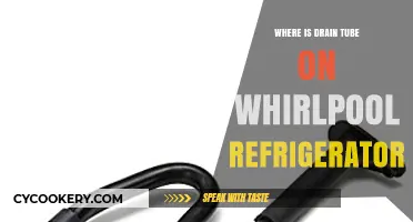Finding the Drain Tube on Your Whirlpool Refrigerator: A Quick Guide