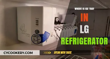 Finding the Ice Tray in Your LG Refrigerator: A Quick Guide