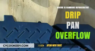 Kenmore Refrigerator Drip Pan Overflow: Location and Maintenance Tips