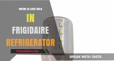 Finding the Light Bulb in Your Frigidaire Fridge: A Quick Guide