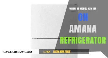 Finding Your Amana Refrigerator Model Number: A Quick Guide