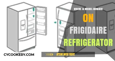 Finding Your Frigidaire Refrigerator Model Number: A Quick Guide
