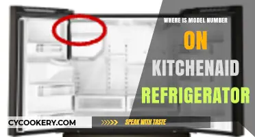 Locate Your KitchenAid Fridge Model Number: A Quick Guide