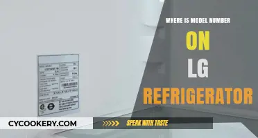 Finding Your LG Refrigerator Model Number: A Quick Guide