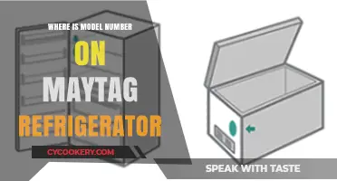 Locate Your Maytag Refrigerator Model Number: Quick and Easy Guide