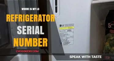 Finding Your LG Refrigerator Serial Number: A Quick Guide
