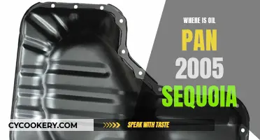 Locating the Oil Pan in a 2005 Sequoia