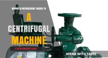 Refrigerant Addition in Centrifugal Machines: Location and Process Explained