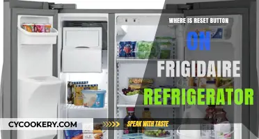 Locate the Reset Button on Your Frigidaire Refrigerator Easily