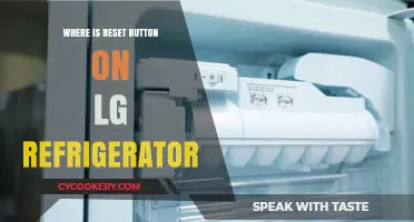 How to Locate the Reset Button on Your LG Refrigerator