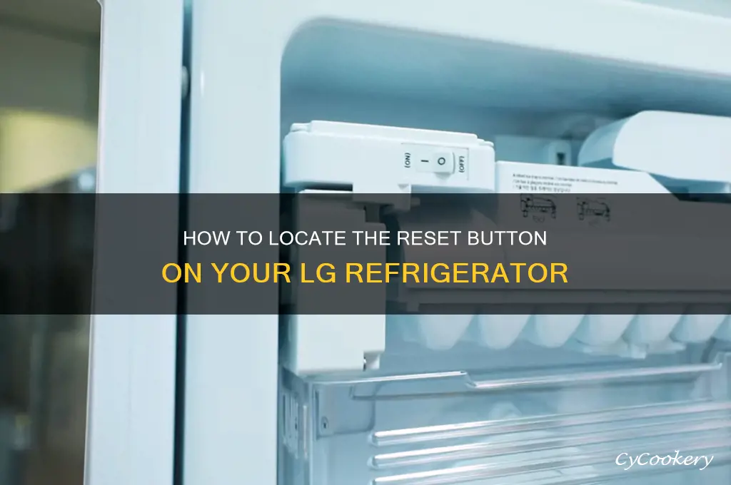 where is reset button on lg refrigerator