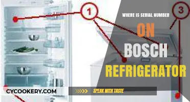 Locate Your Bosch Fridge Serial Number: Quick Guide & Tips