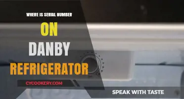 Finding Your Danby Refrigerator's Serial Number: A Quick Guide