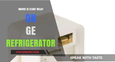 Locate the Start Relay on Your GE Refrigerator: A Quick Guide
