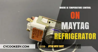 Locate Your Maytag Fridge's Temperature Control Settings Easily