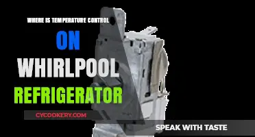 Locate Whirlpool Fridge Temperature Control: Quick Guide to Adjust Settings