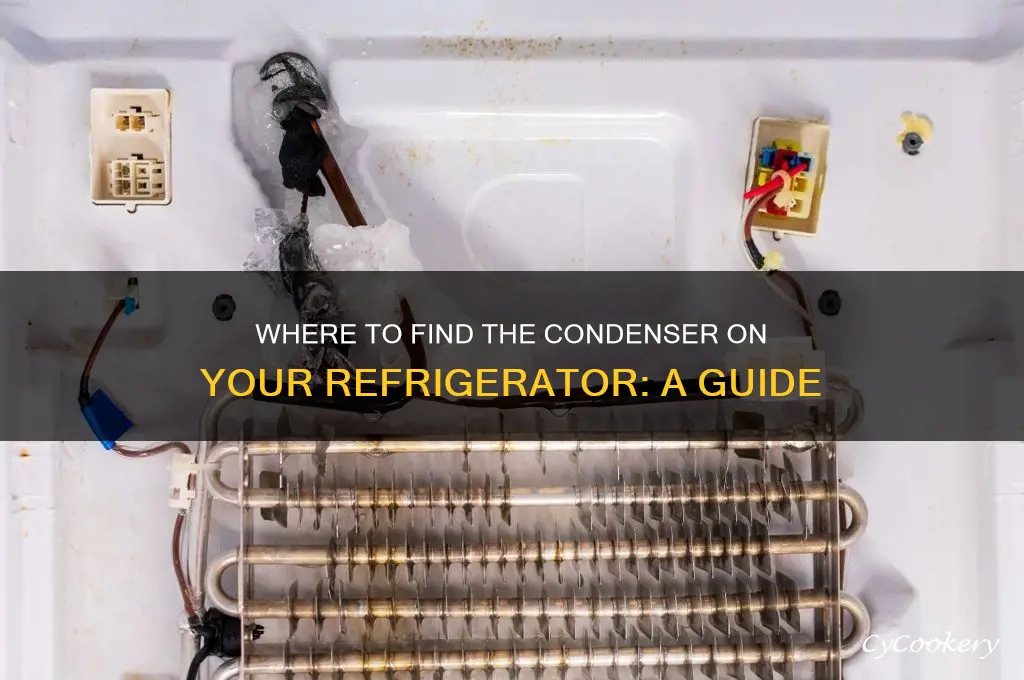 where is the condenser on a refrigerator