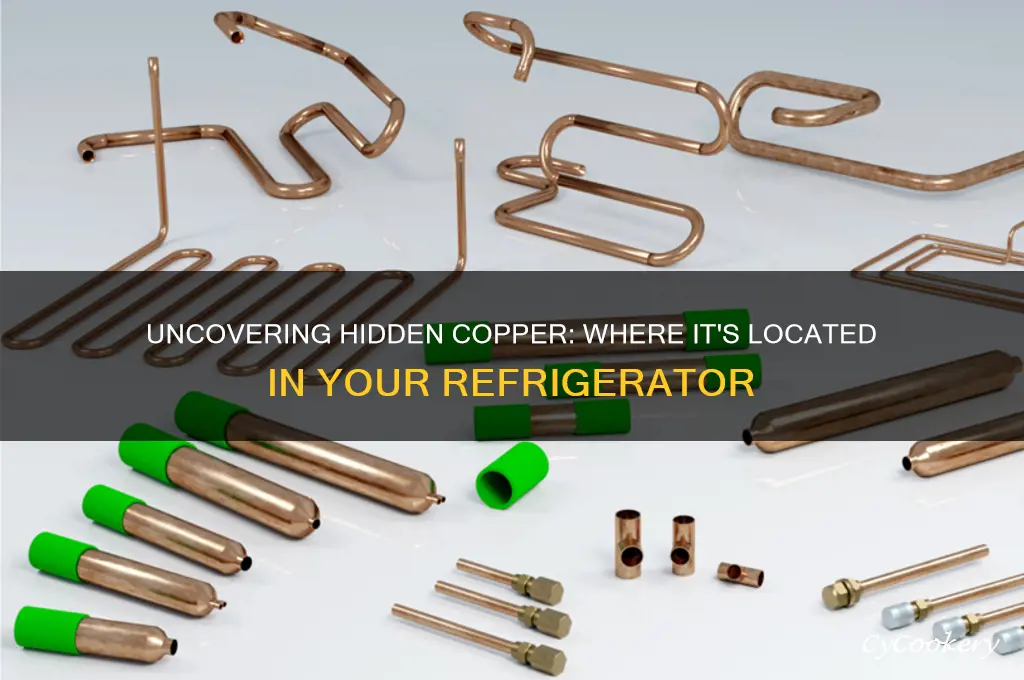 where is the copper in a refrigerator