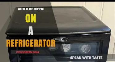 Finding Your Refrigerator's Drip Pan: Location and Maintenance Tips