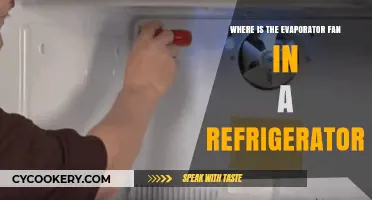 Locating Your Refrigerator's Evaporator Fan: A Quick Guide