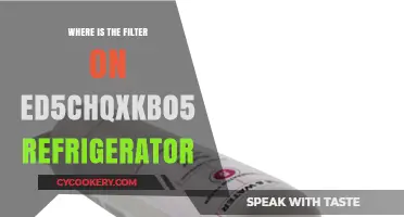 Finding the Filter in Your ED5CHQXKB05 Refrigerator: A Quick Guide