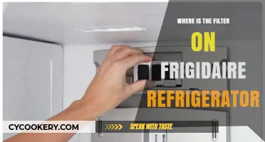 Finding the Filter in Your Frigidaire Refrigerator: A Quick Guide