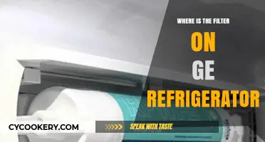 Finding the Filter on Your GE Refrigerator: A Quick Guide