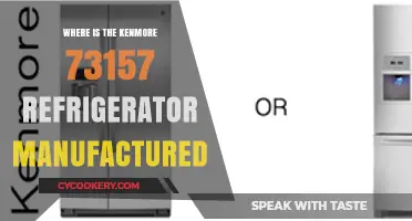 Kenmore 73157 Refrigerator Manufacturing Location: Unveiling the Origin