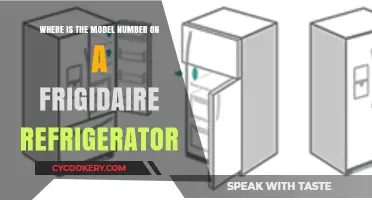 Finding Your Frigidaire Refrigerator Model Number: A Quick Guide