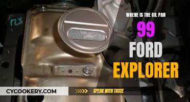 Locating the Oil Pan in a 99 Ford Explorer