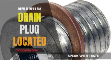 Locating the Oil Pan Drain Plug: Where is it?