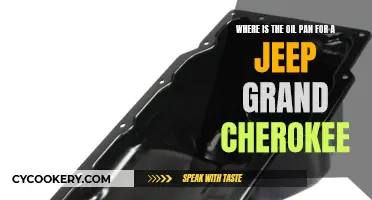 Locating the Jeep Grand Cherokee's Oil Pan