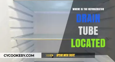 Finding Your Refrigerator's Drain Tube: Location and Maintenance Tips