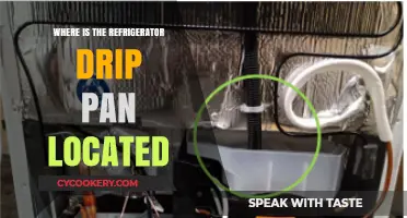 Finding Your Refrigerator's Drip Pan: Location and Maintenance Tips