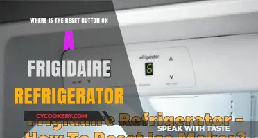 Finding the Reset Button on Your Frigidaire Refrigerator: A Quick Guide