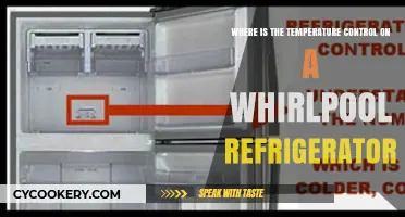 Locate Your Whirlpool Fridge's Temperature Control Easily: A Quick Guide