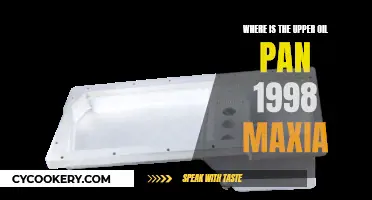 Locating the Upper Oil Pan in a 1998 Maxia