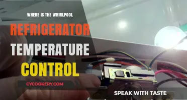 Locate Your Whirlpool Fridge's Temperature Control Easily: A Guide