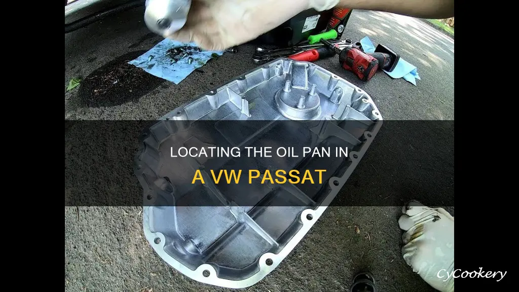 where is.my.oil.pan located in my.vw passat