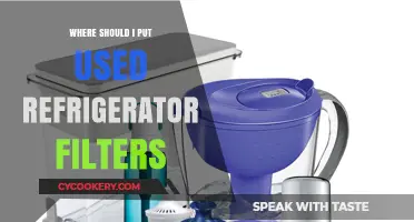 Proper Disposal of Used Refrigerator Filters: Where to Place Them