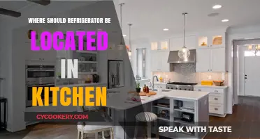 Optimal Refrigerator Placement: Enhancing Kitchen Functionality and Design