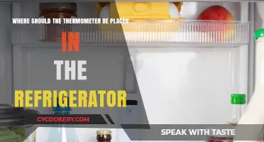 Optimal Thermometer Placement in Your Fridge for Accurate Temperature Monitoring
