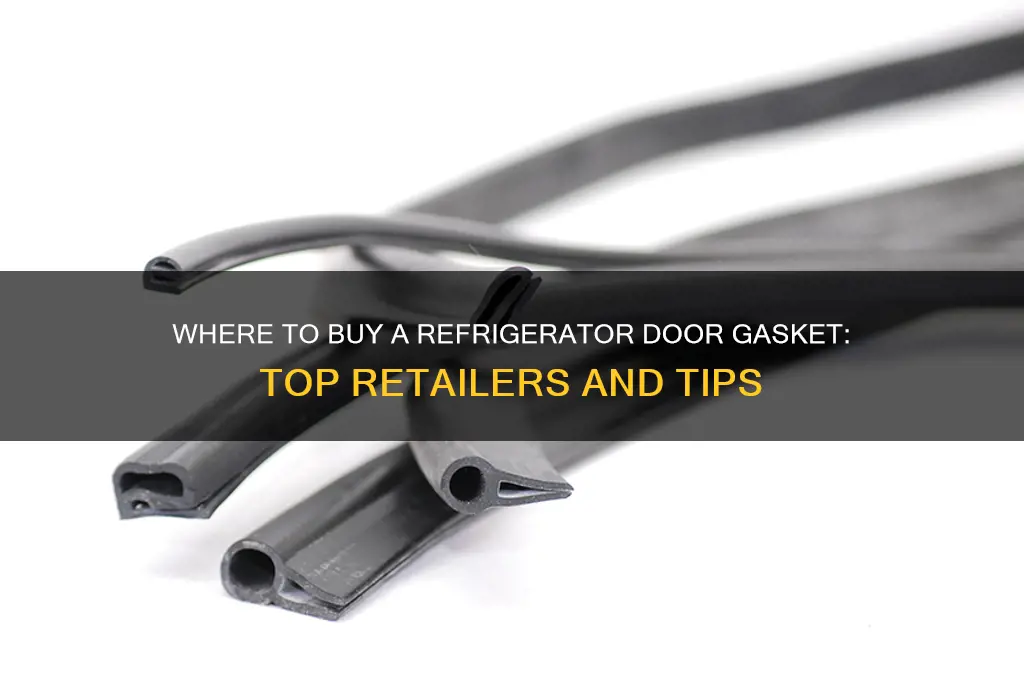 where to buy a refrigerator door gasket